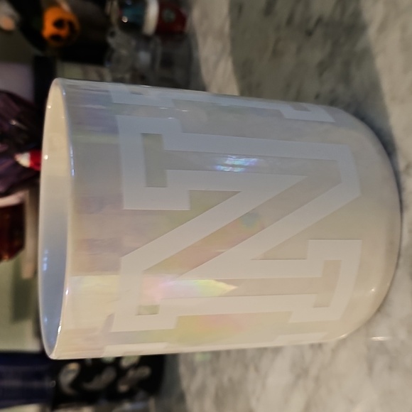 PINK Victoria's Secret Oversized Iridescent white Pearlized Mug 30 oz - Picture 12 of 12